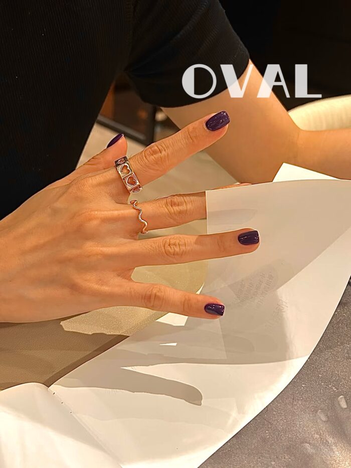 [Cure in 40s with Lamp] Elegant Lavender Gel Nail Wraps (Oval Shape) - 20pcs Self-Adhesive, Instant Hardening Nail Tips - Image 3