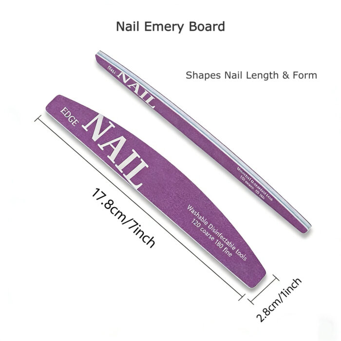 OVAL Gel Nail Wrap Full Tool Kit | UV Lamp + Top Coat + Manicure Tools Bundle (Add-On for $10 with Any Nail Wrap Purchase) - Image 3