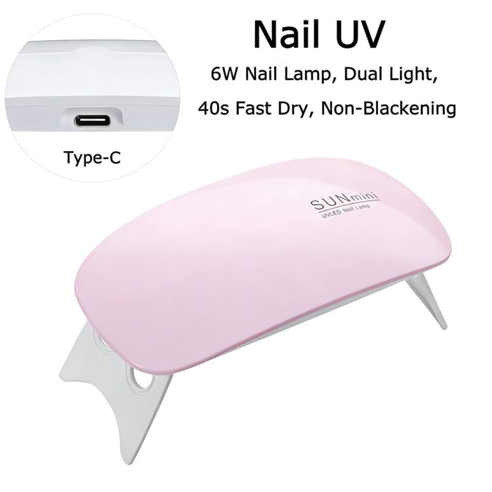 OVAL Gel Nail Wrap Full Tool Kit | UV Lamp + Top Coat + Manicure Tools Bundle (Add-On for $10 with Any Nail Wrap Purchase) - Image 5